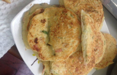 豆渣饼的做法,家常美味，营养丰富的健康早餐新选择